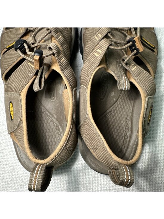 Keen Newport H2 Mens 11 Brown Leather Hiking Trail Water Beach Sandals Shoes main image 5